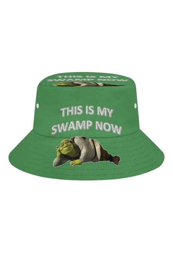 This is My Swamp Now Bucket Hats for Women Men Travel Fashion Sun Cap Packable Outdoor Fisherman Hat