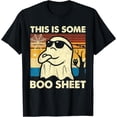 thumbnail image 1 of This is Some Boo Sheet Ghost Retro Funny Halloween Men Women T-Shirt Menswear, 1 of 9