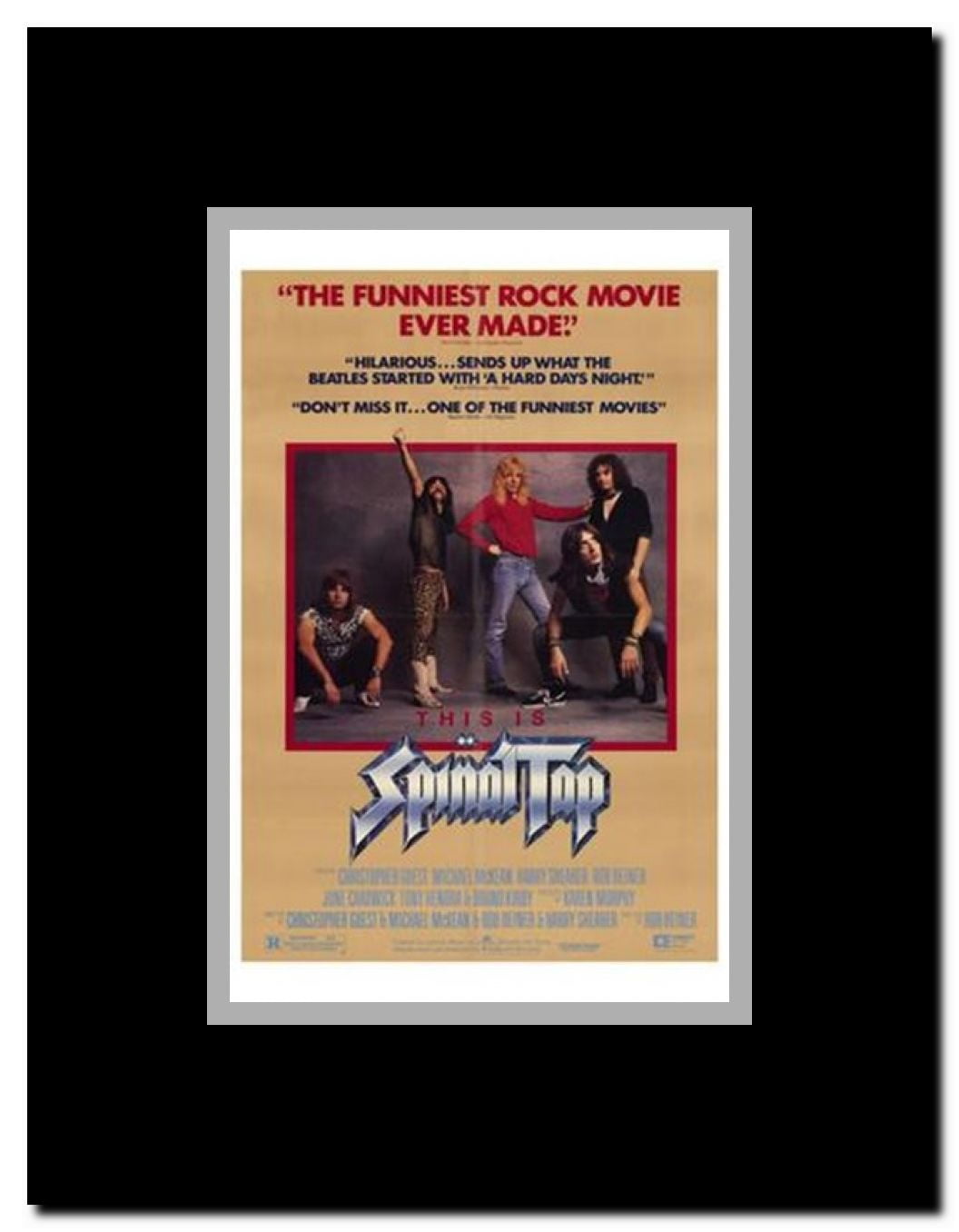 This is Spinal Tap Framed Movie Poster