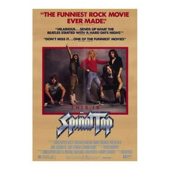 This is Spinal Tap Movie Poster (11 x 17)