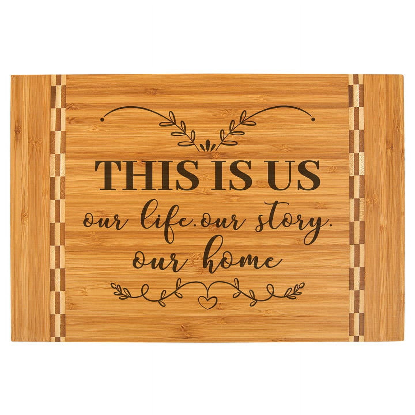 This is Us Bamboo Cutting Board