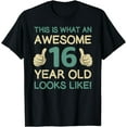 thumbnail image 1 of This is What An Awesome 16 Year Old Looks Like Birthday Boys T-Shirt, 1 of 3