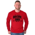 thumbnail image 1 of This is What Awesome Dads Look Like Men's Long Sleeve Tee T Shirt Brisco Brands M, 1 of 6