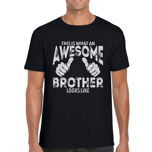 This is What an Awesome Brother Looks Like, Black Small