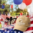 thumbnail image 1 of This is a Veterans' Matter Hat,Military Service Baseball Cap for Men, Patriotic Veteran Day Gifts for Retired Soldiers (G), 1 of 5