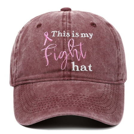 This is my Fight hat Embroidery baseball cap Unisex