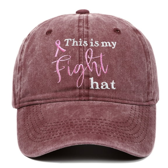 This is my Fight hat Embroidery baseball cap Unisex