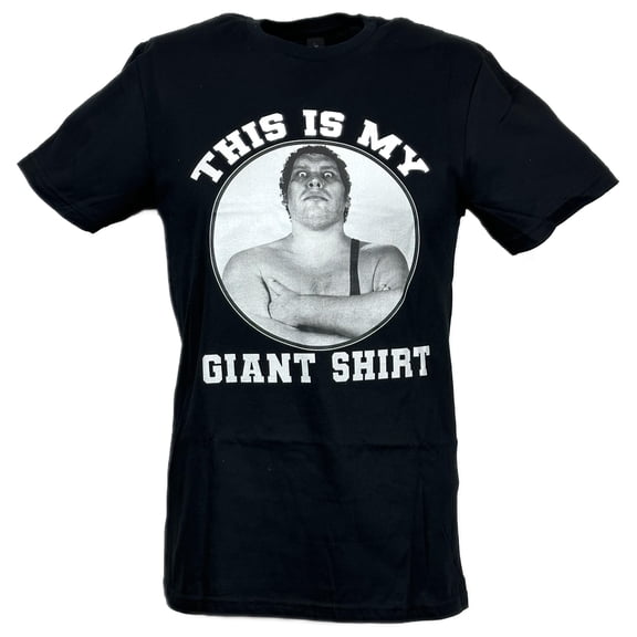 This is my GIANT SHIRT Andre Lightweight Black T-shirt New M
