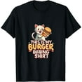 thumbnail image 1 of This is my Hamburger Cheeseburger Burger Eating Shirt Cat T-Shirt, 1 of 3