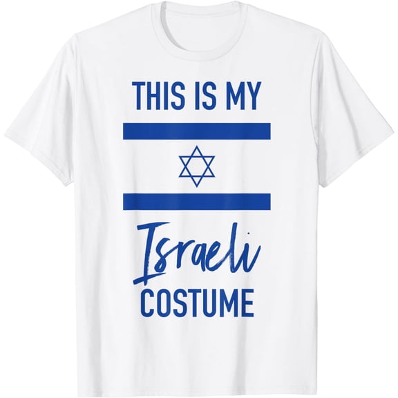 This is my Israeli Costume T-Shirt - Funny Halloween Tee