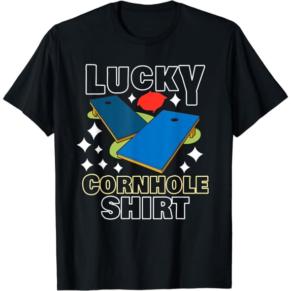 This is my Lucky Cornhole Cornhole Throwing Cornhole Player T-Shirt