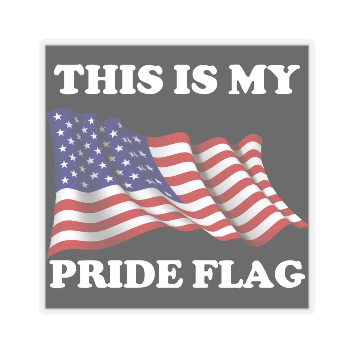 This is my Pride Flag KissCut Stickers