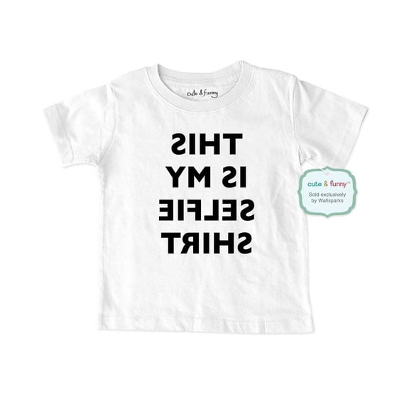 This is my Selfie Shirt (design1) - wallsparks cute & funny Brand - Soft Infant & Toddler Shirt