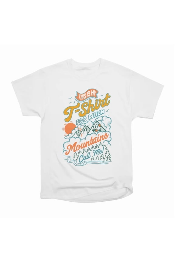 This is my mountain shirt T-Shirt Tee Gift For Him Merch For Her Apparel For Friend