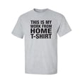 thumbnail image 1 of This is my work from home t-shirt Adult Short Sleeve T-shirt, 1 of 4