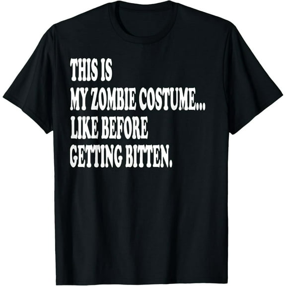 This is my zombie costume... Halloween Lazy costume T-Shirt