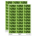 thumbnail image 1 of This is so Rad Radish Teacher Student School Sticker Set - Light Green - Gloss Finish - 1.75" Medium, 1 of 7