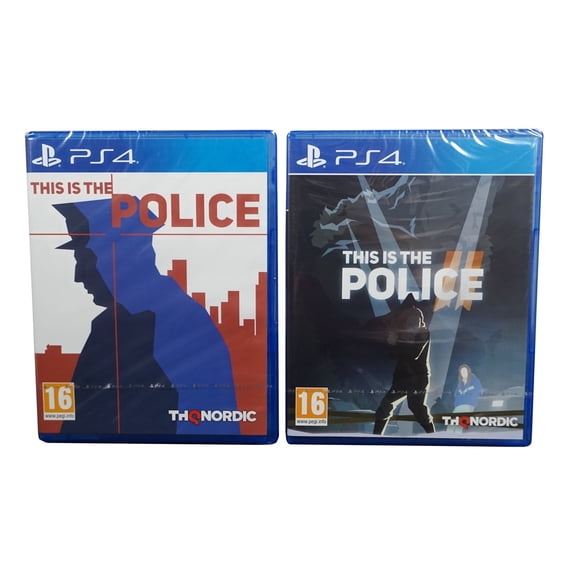 This is the Police I & II (2 PS4 Game Set) # 1 & 2 Dive into a deep story of corruption, crime and intrigue