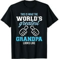 thumbnail image 1 of This is what world's greatest grandpa looks like T-Shirt, 1 of 4