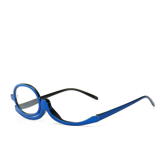 This monocle rotating make up reading glasses to use cosmetic easy. The lens can be rotated 180 degree.+4.0