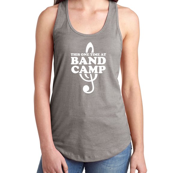 This one time at band camp Racerback Tank
