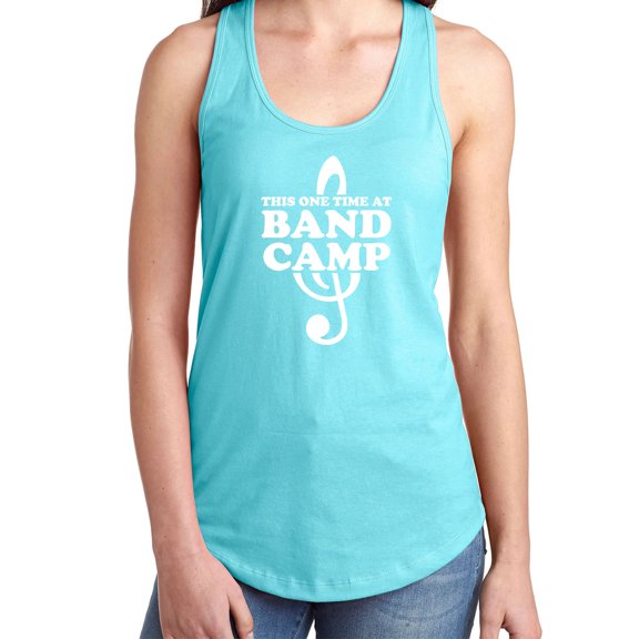 This one time at band camp Racerback Tank