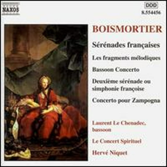 Boismortier: Sérénades françaises (CD) by Laurent Le Chenadec (bassoon), Le Concert Spirituel Orchestra & Chorus, Hervé Niquet (conductor)