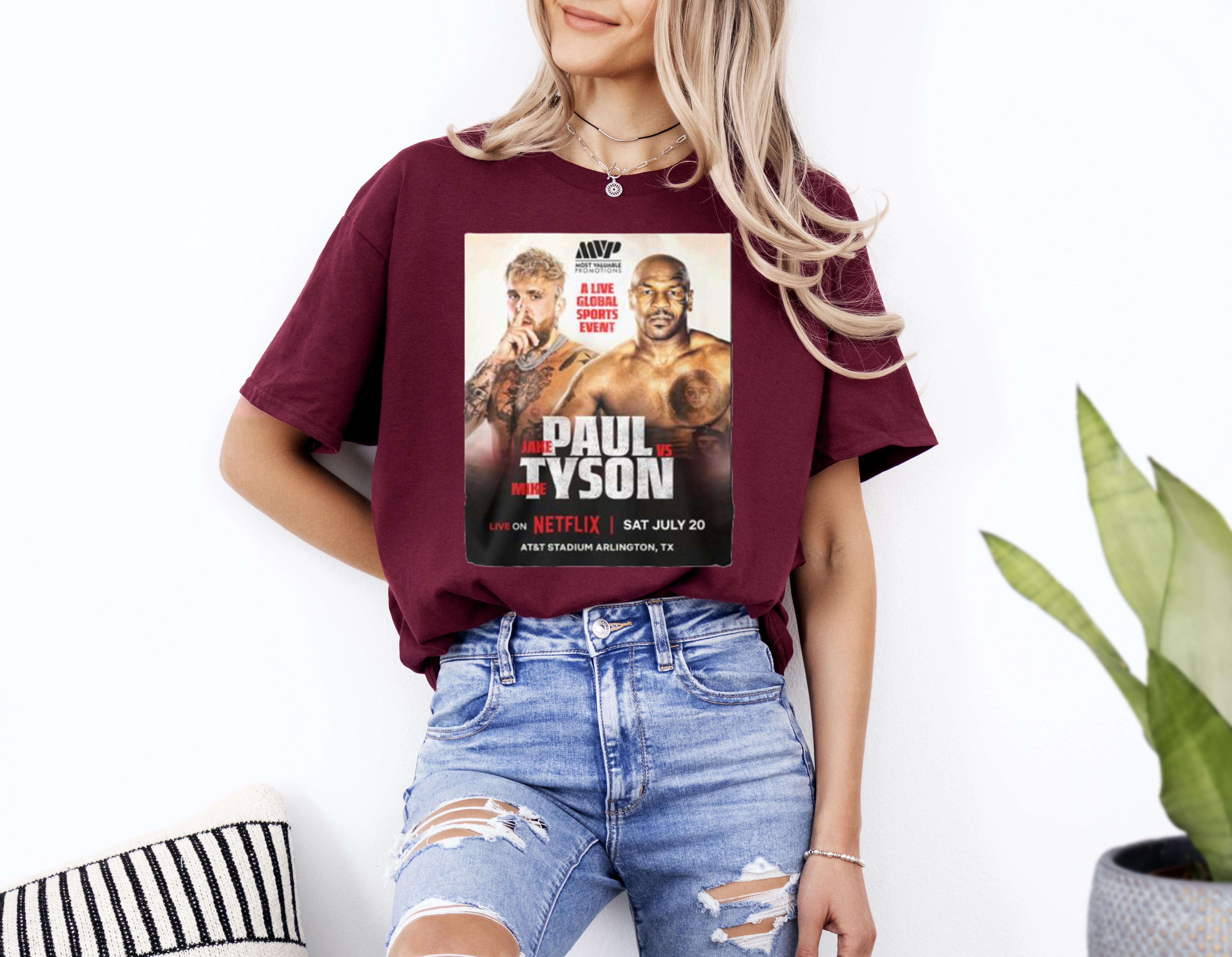 Luta entre jake paul x mike tyson