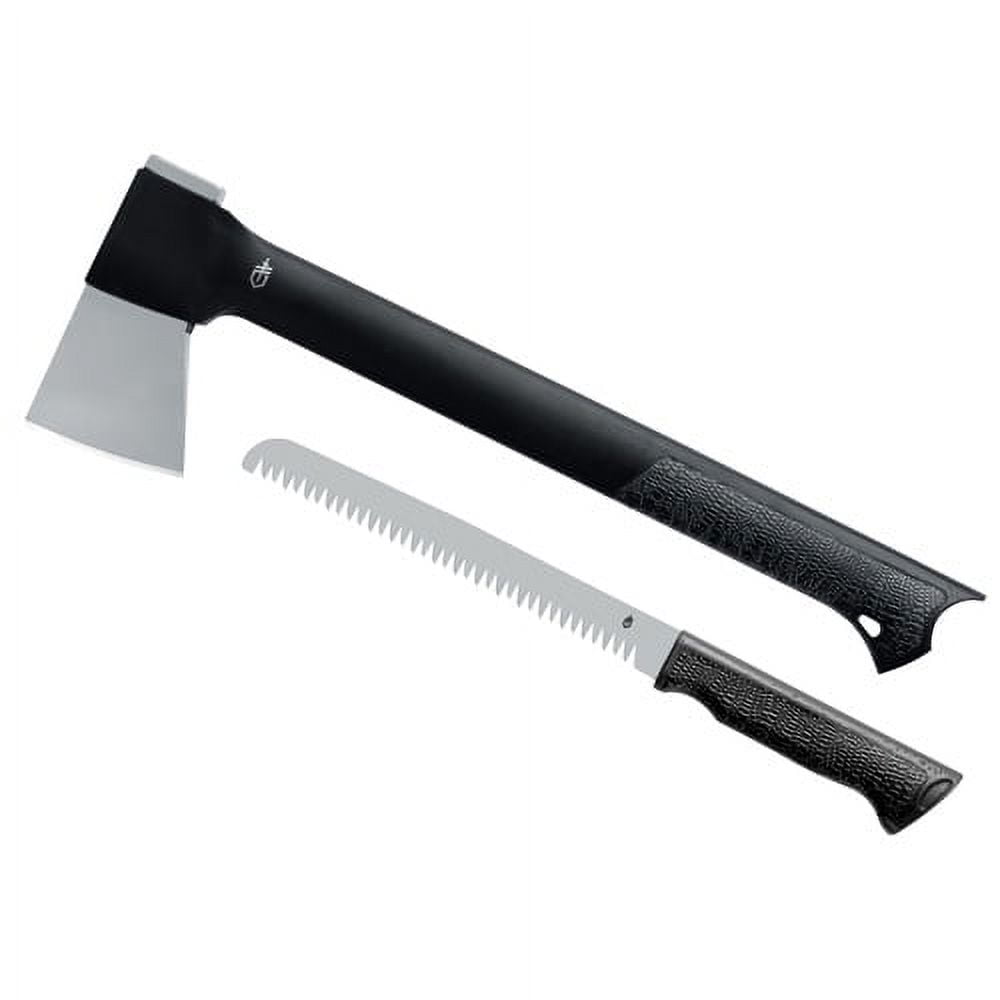 Gerber Gear Gator Axe and Saw Combo II, in Black