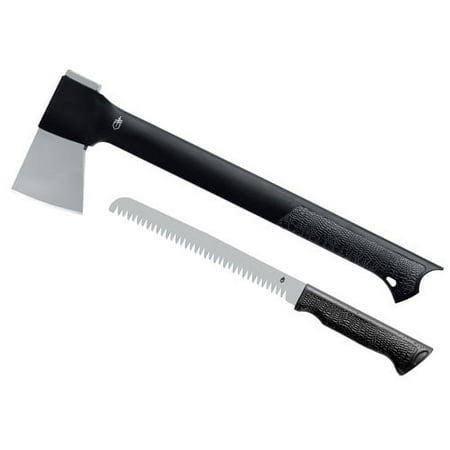Gerber Gear Gator Axe and Saw Combo II, in Black