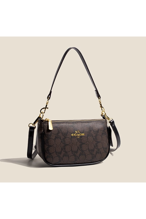 This year's most popular bag women's 2025 new fashion printed shoulder bag women's high-end versatile underarm oblique span bag