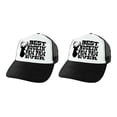 thumbnail image 1 of ThisWear Best Paw Paw Ever Hat Best Buckin Paw Paw Ever Paw Paw Gift Set Hunting Hat Set 2-Pack Trucker Hats, 1 of 1
