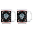 thumbnail image 1 of ThisWear Bicycle Mug Bike Sugar Skull Bike Mug Mountain Biking Gifts for Men and Women Coffee Mugs with Bicycle Biking Mug Gift Set 2 Pack 15oz Coffee Mugs Sugar Skull, 1 of 4