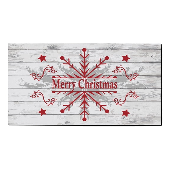 ThisWear Christmas Decorations Merry Christmas Decor Holiday Party Supplies Christmas Themed Doormat Multi