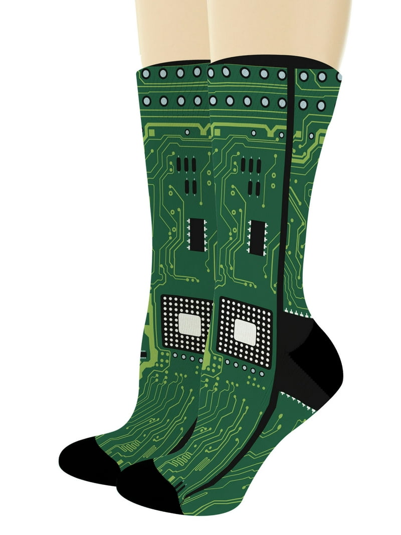 ThisWear Computer Geek Gifts Computer Socks Computer Christmas Gifts Coding  Socks 1-Pair Novelty Crew Socks - Walmart.com