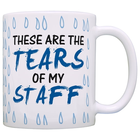 ThisWear Coworker Boss Gift Tears of my Staff Office Humor Gag 11 ounce Coffee Mug Tear Drops