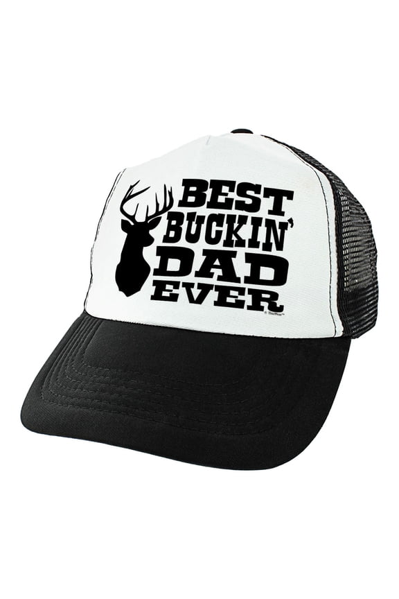 Dad Hunting Gifts Best Buckin Dad Trucker Hat Father Gifts Dad Presents for Men Dads Trucker Hat