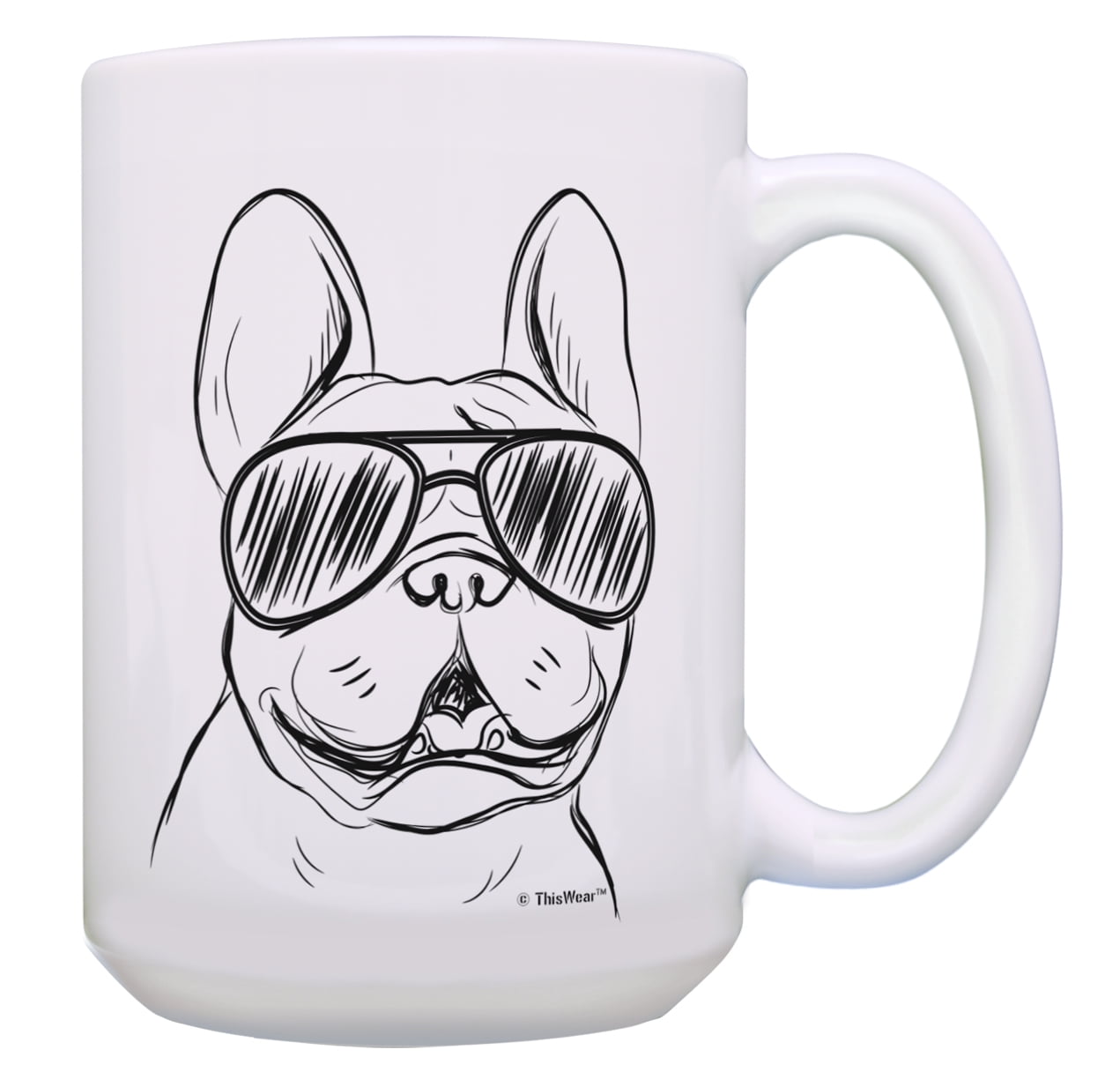 Travel Mug 400ml Eco Friendly Bubble Bulldog Quy Cup Tazza