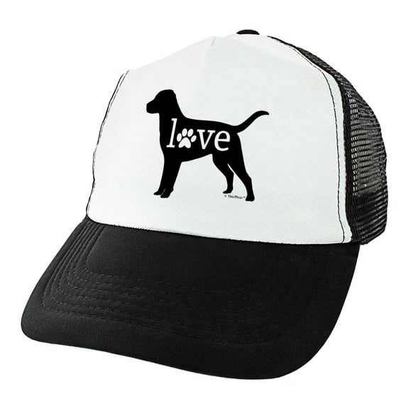 ThisWear Dog Gifts Labrador Retriever Trucker Hat Labrador Retriever Love Paw Print Dog Breed Hat Trucker Hat