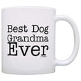 thumbnail image 1 of ThisWear Dog Lover Gift Best Dog Grandma Ever Pet Owner Rescue Grandparent 11 ounce Coffee Mug, 1 of 4