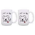 thumbnail image 1 of ThisWear Dog Lover Mug Set I Ruff You Mom Dog Themed Gifts for Women Mom of Dogs Gift Set Rescue Dog Mom Gift Set Dog Mom Coffee Cup Set 2 Pack 15oz Coffee Mugs Dog Mom, 1 of 4