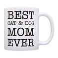 thumbnail image 1 of ThisWear Dog and Cat Mom Mug Best Cat & Dog Mom Ever Coffee Mug for Cat Dog Mom Coffee Mug, 1 of 4