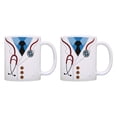 thumbnail image 1 of ThisWear Dr Gifts Stethoscope and Doctor's White Coat with Tie Coffee Mug 11 ounce 2 Pack Coffee Mugs Blue, 1 of 4