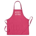 thumbnail image 1 of ThisWear Everything is Better in Granny's Kitchen Apron for Cooking Two Pocket Apron Heliconia, 1 of 7