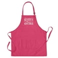 thumbnail image 1 of ThisWear Everything is Better in Nana's Kitchen Apron for Cooking Two Pocket Apron Heliconia, 1 of 7
