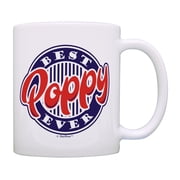ThisWear Fathers Day Mug Best Poppy Ever Poppy Grandpa Mug from Grandkids Poppy Mug Best Poppy Mug Coffee Mug