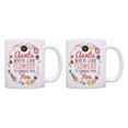 thumbnail image 1 of ThisWear Floral Aunt Mugs If Aunts Were Like Flowers Aunt Coffee Cup Aunt 11 ounce 2 Pack Coffee Mugs Floral, 1 of 4