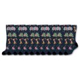 thumbnail image 1 of ThisWear Fun Christmas Socks Cute Dinosaurs in Ugly Sweaters Secret Santa Socks 12-Pairs Novelty Crew Socks, 1 of 5