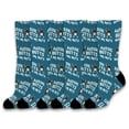 thumbnail image 1 of ThisWear Funny Dog Socks Aussie Butts Make Me Nuts Australian Shepherd Socks 6-Pair Novelty Crew Socks, 1 of 5
