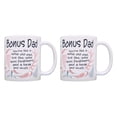 thumbnail image 1 of ThisWear Funny Step-Dad Appreciation Gift Step-Dad Like Wise Old Owl Less Feathers Beak and Stuff 2 Pack 11oz Coffee Mug Set, 1 of 4